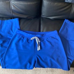 Figs Winning Blue Livingston Scrub Pants XL